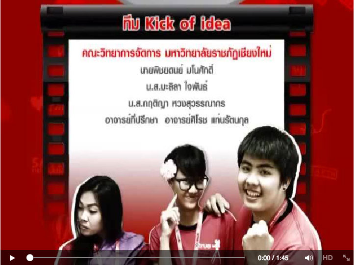 คลิกชมผลงานภาพยนตร์โฆษณา แล้วกดไลค์ให้คะแนนโหวต...