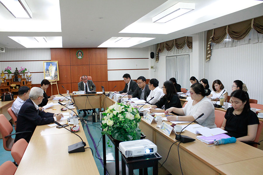 ประชุมคณะกรรมการประจำคณะวิทยาการจัดการ ครั้งที่ 7/2560