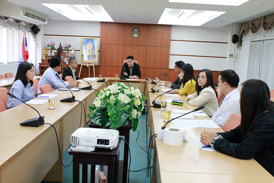 สำนักงานตรวจสอบภายใน มหาวิทยาลัยราชภัฏเชียงใหม่ ประชุมเปิดหน่วยตามแผนการตรวจสอบประจำปีงบประมาณ 2561