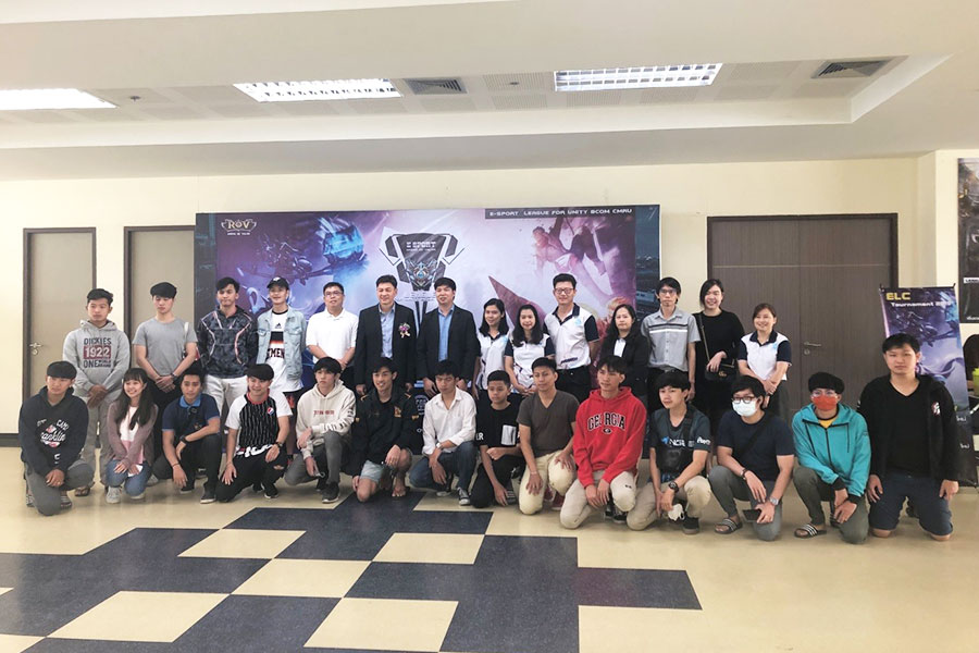 โครงการธุรกิจจำลองการแข่งขัน  E-SPORT League for Unity BCOM CMRU